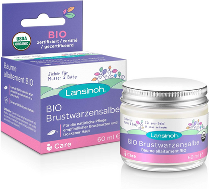 LANSINOH BIO crema per capezzoli per mamme 60ml