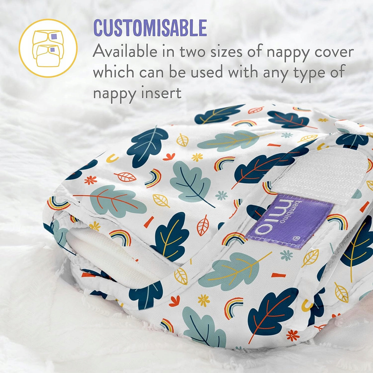 BAMBINO MIO culotte de protection pour couche 9kg+ girafes