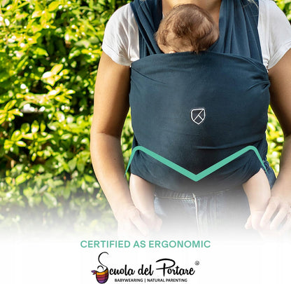 KOALA BABYCARE elastická šatka na nosenie max 15 kg