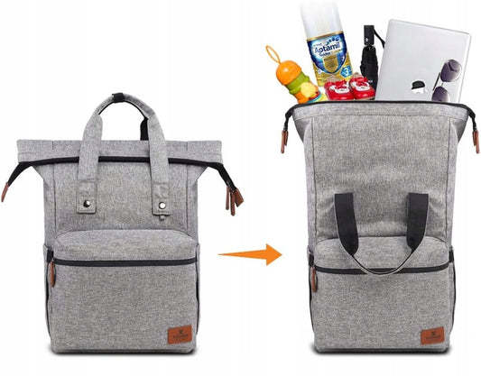 HAFMALL zaino borsa per pannolini e accessori