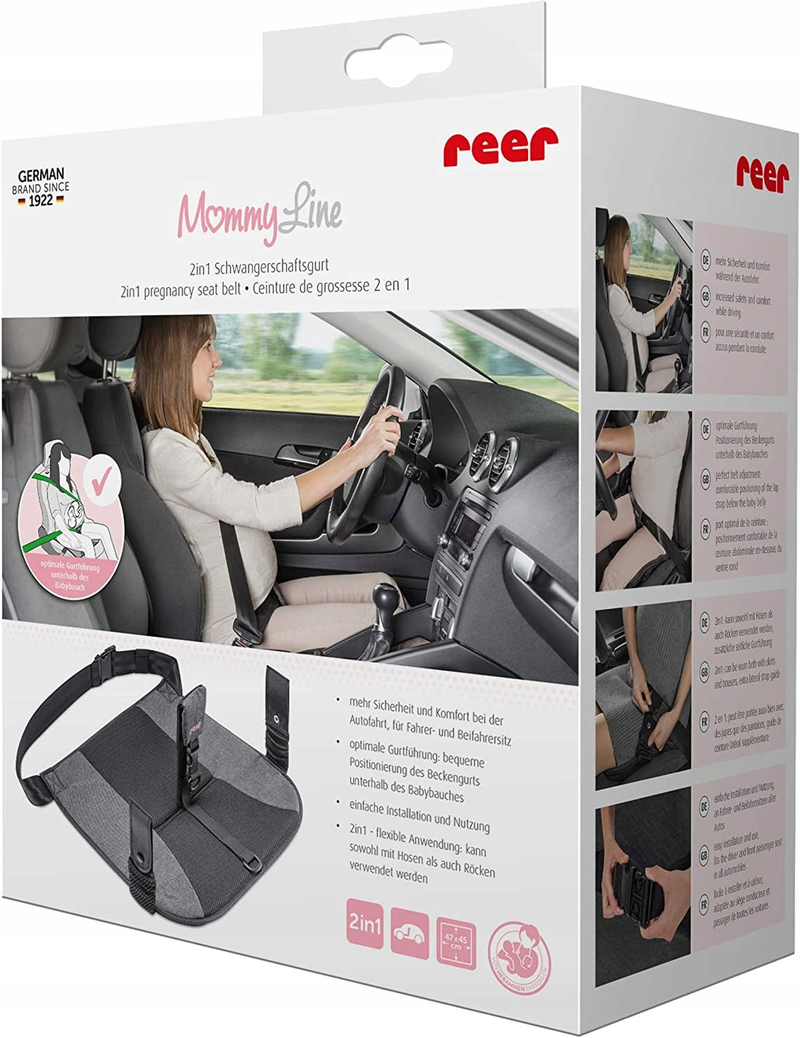REER adapter do pasów samochodowych