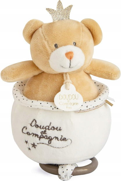 DOUDOU et COMPAGNIE peluche Re Orso 20 cm