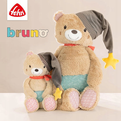 FEHN Miś Bruno wańka WSTAŃKA 14cm grzechotka – zdjęcie produktu 6