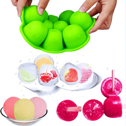 Fresh Foods Silikon-Gefrierform für Lebensmittel 10 x 60 ml