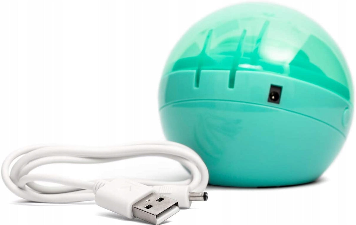 SUAVINEX Duccio STERYLIZATOR smoczków UV 9 cm, zielony sterylizator z kablem USB