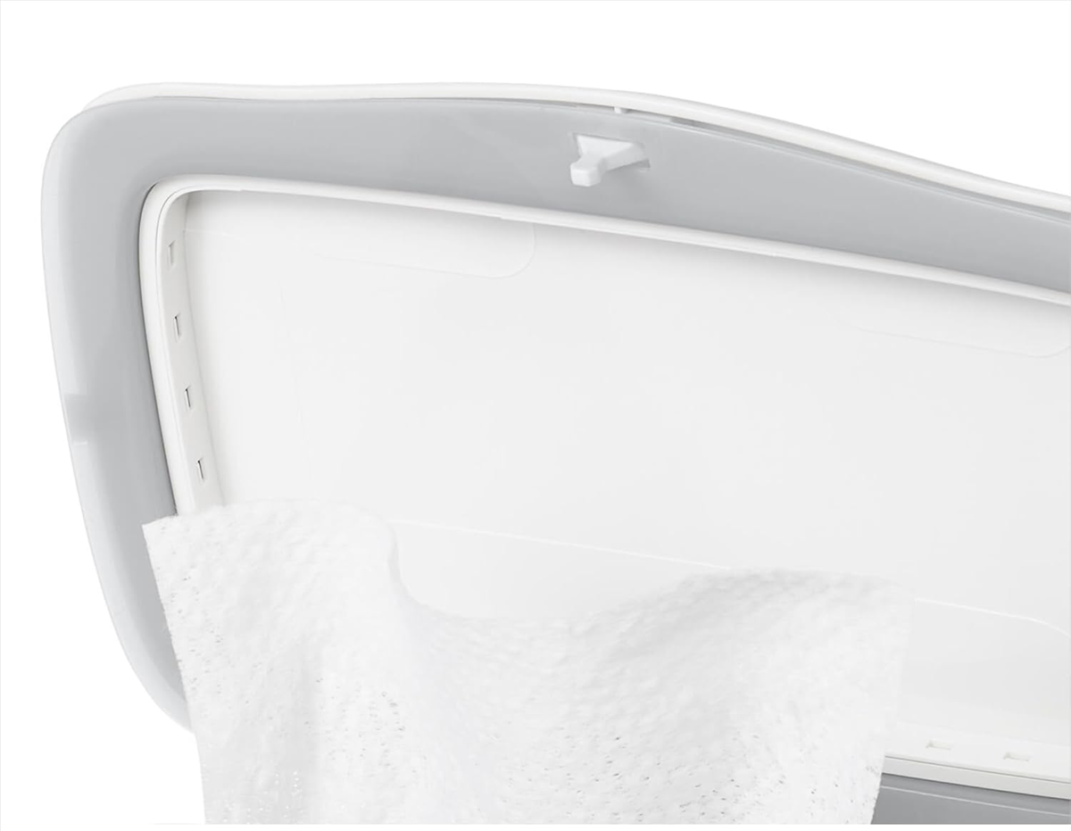 OXO TOT pojemnik na mokre chusteczki z uszczelką i pokrywą 15,5 x 22 x 10,5 cm – zdjęcie produktu 4