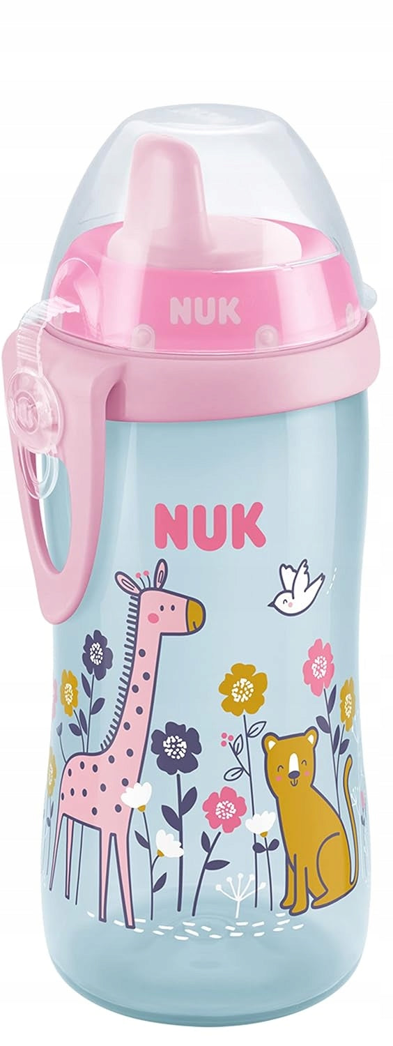 NUK Kiddy Cup Flasche mit Clip 300 ml