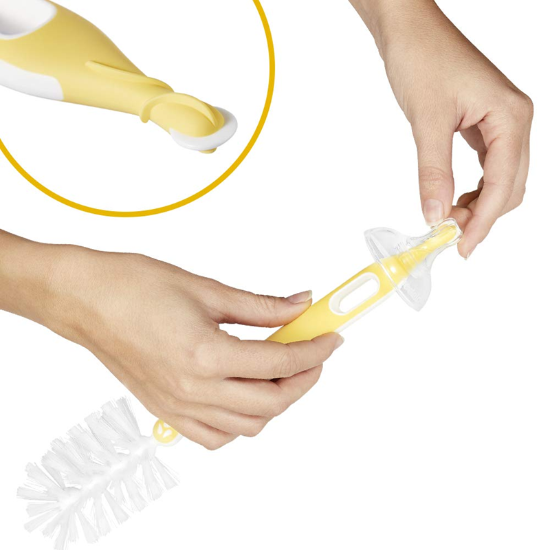 MEDELA 2in1 bottle and teat cleaning brush + stand