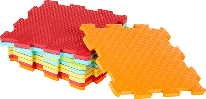 LUDI mata składana puzzle SENSORYCZNE 90x90 – zdjęcie produktu 3