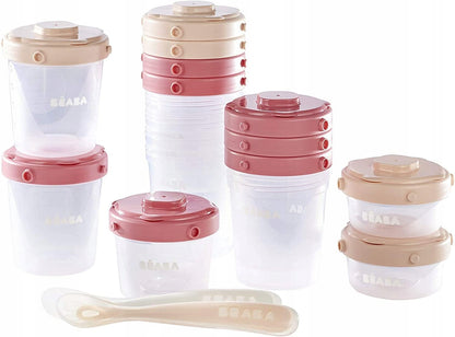 BEABA récipients CLIP pour aliments 2x60, 4x120, 6x200