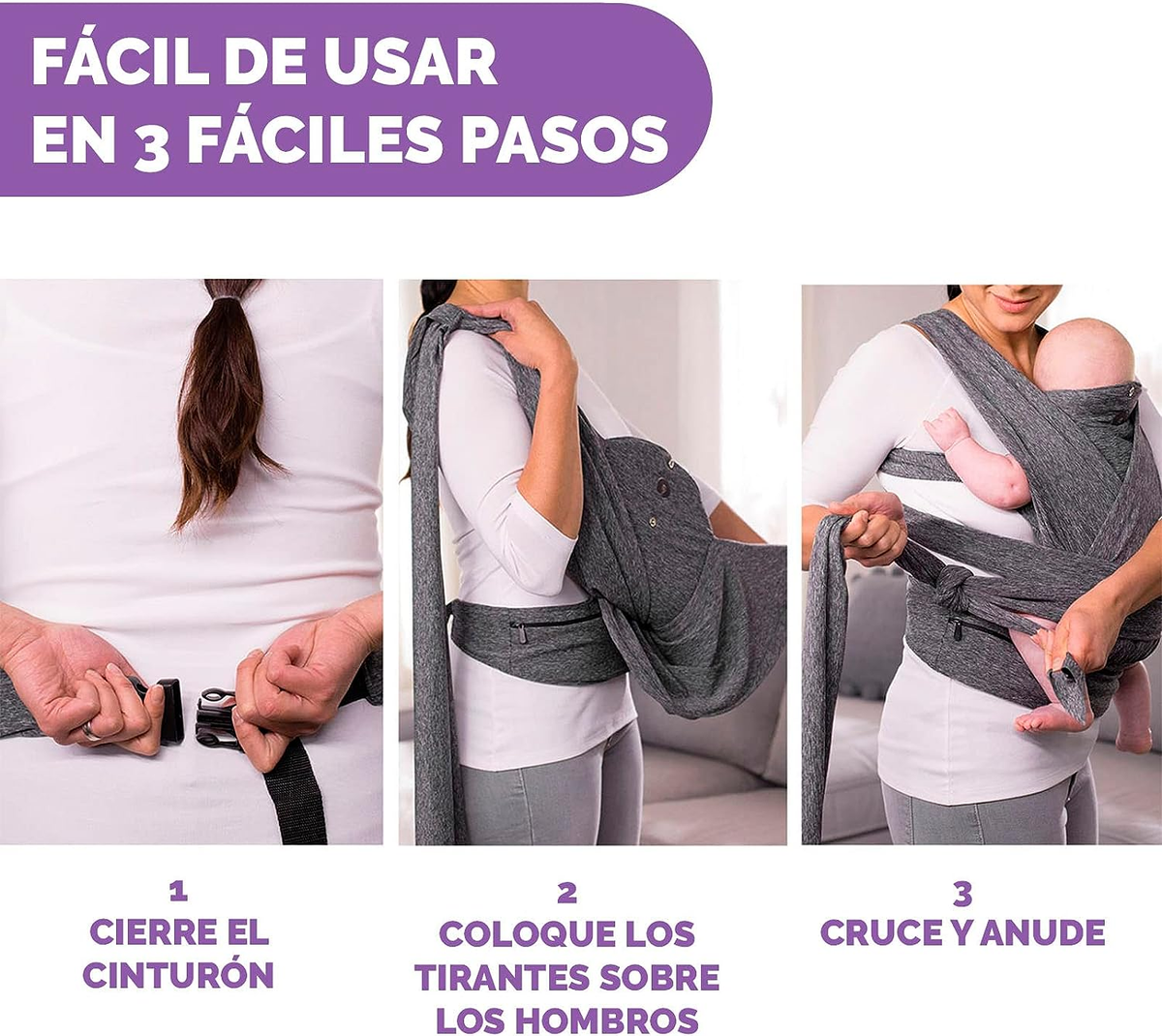 CHICCO Boppy ComfyFit nosidełko ergonomiczne 0+ – zdjęcie produktu 3