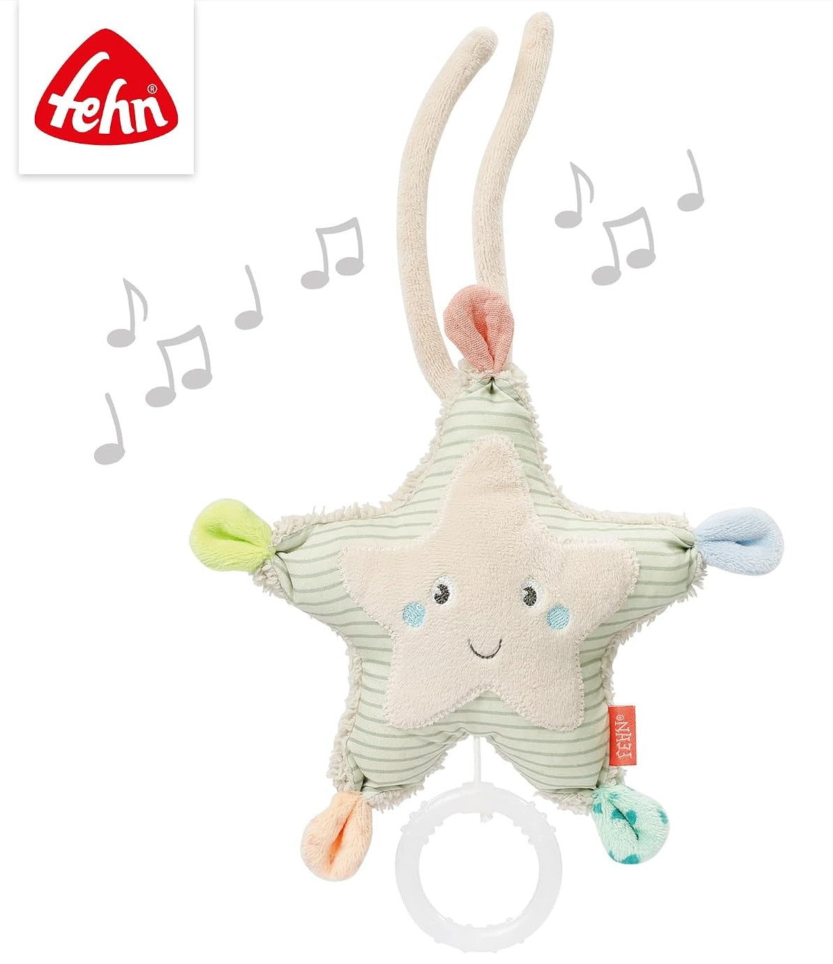 FEHN ciondolo con carillon "Sai quante stelle ci sono" STELLA 20 cm