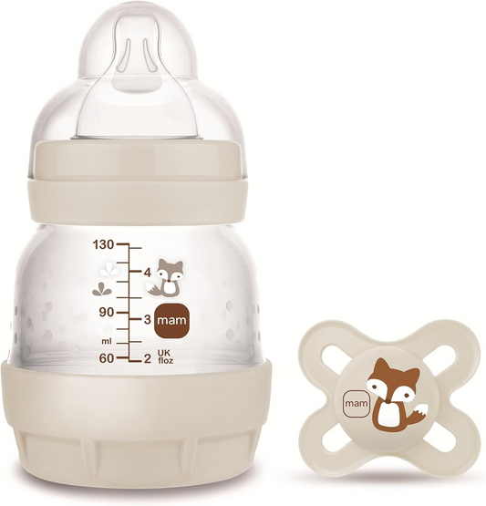 MAM Easy Start αντικοιλιακό μπιμπερό 130ml + θηλή