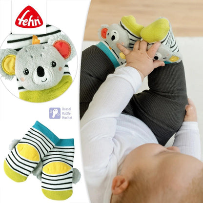 Fehn Koala skarpetki z grzechotką – nowy – zdjęcie 6