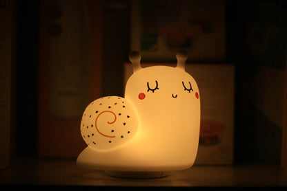 MINILAND Cosy Dreamernight light snailage 0 +colour whitewidth 8.7 cm, length 12.3 cm, height 12.3