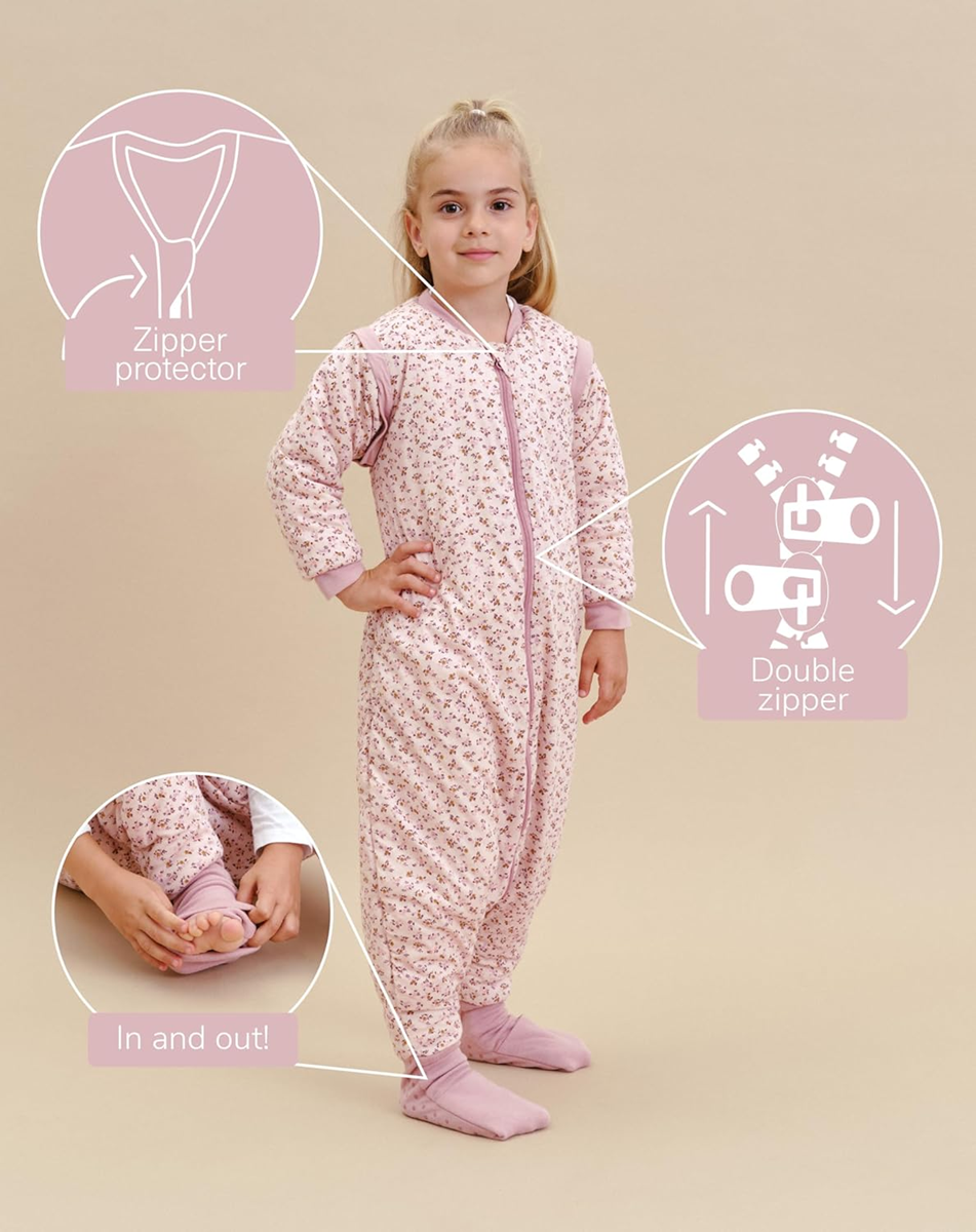 MOLIS&CO śpiworek zimowy 2,5TOG 3lata odpinane rękawy – zdjęcie produktu 4