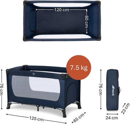 Hauck Dream N Play Plus lettino da viaggio 120x60 fino a 15 kg