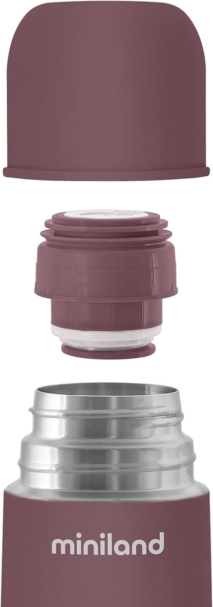 MINILAND Thermy termo de acero inoxidable 500 ml para bebés
