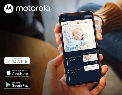 MOTOROLA VM65X Connect 5'' baby monitor + mast