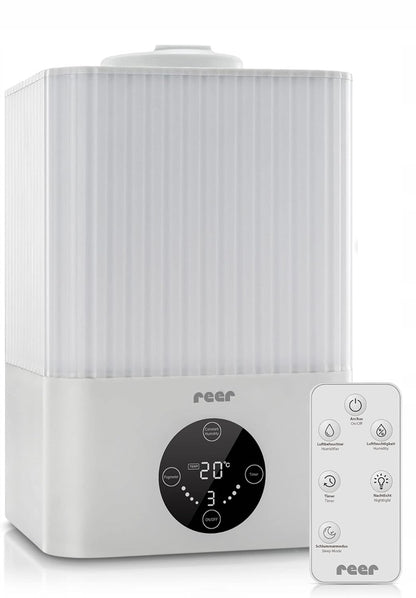REER humidificateur à ultrasons avec veilleuse + télécommande