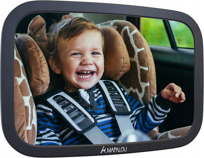 MAPALOU autospiegel voor het observeren van baby's 17,5 x 24,5 cm