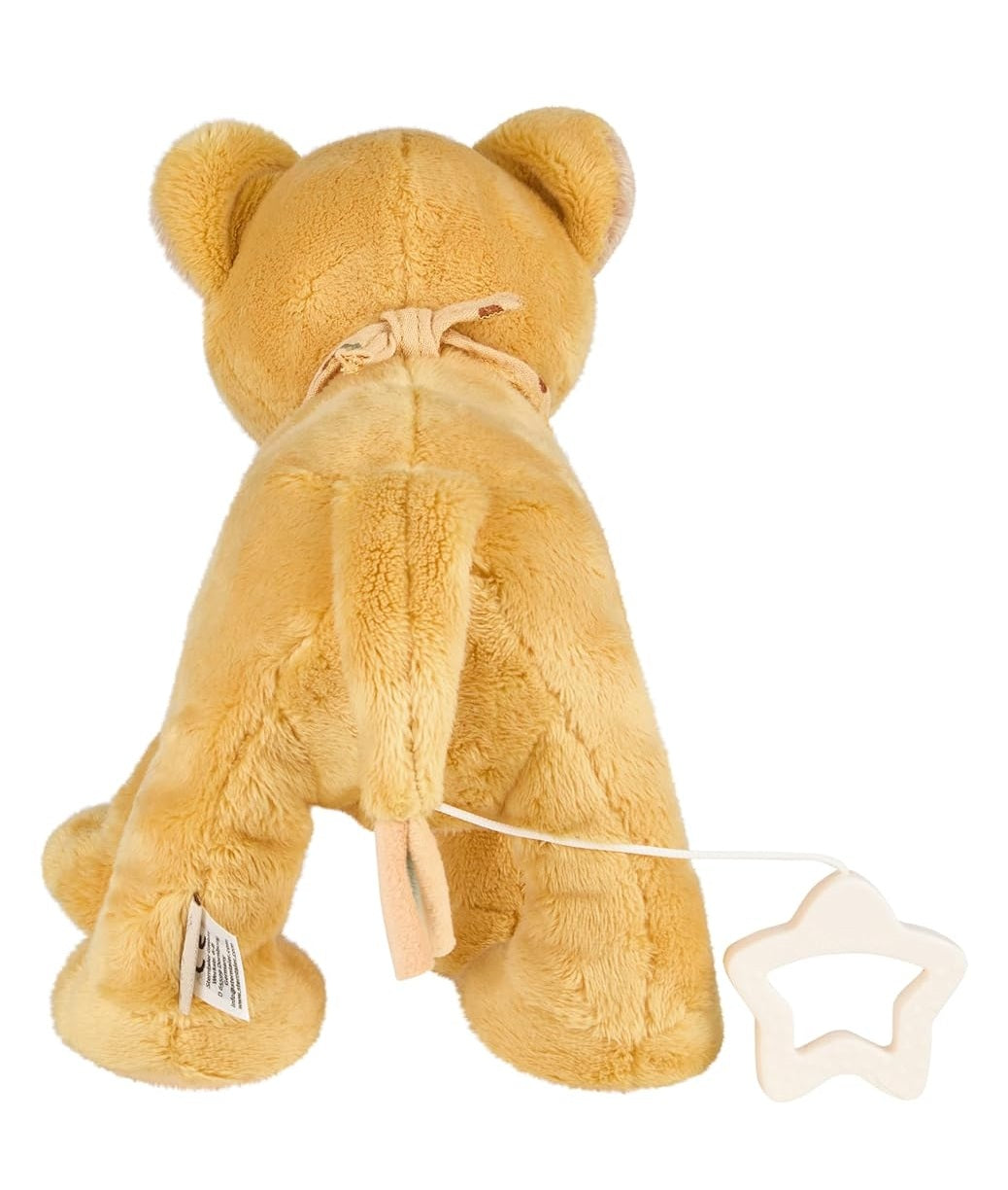 STERNTALER Leone Leo doudou con carillon "Ninna nanna del nonno" 24 cm
