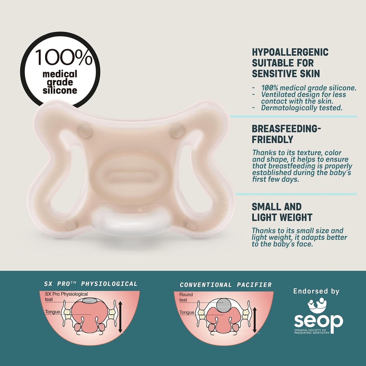 Suavinex Zero Zero SX Pro pacifiers 2 pcs. 0-6 months