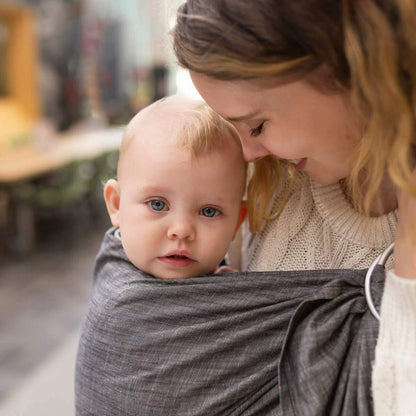 HOPPEDIZ écharpe à anneaux pour porter bébé