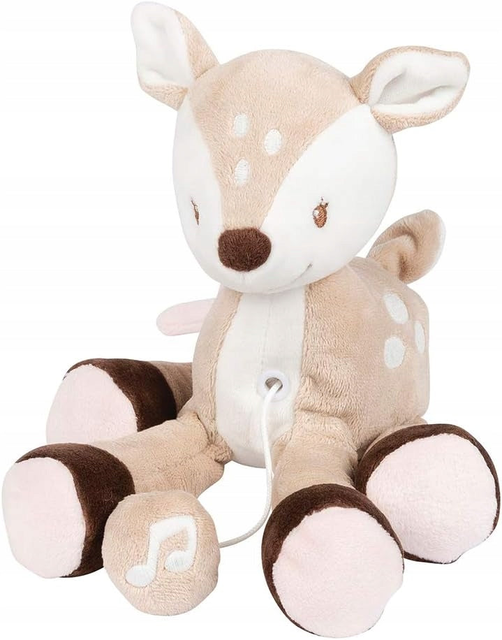 NATTOU plüss plüss plüss játék zenélő doboz La-Le-Lu FANNY JELON 18 cm