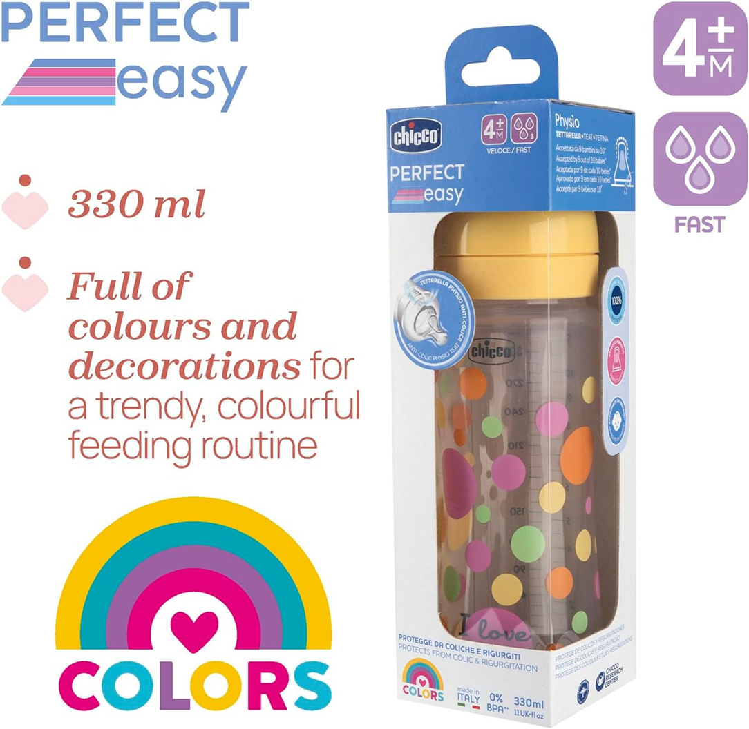 CHICCO biberon Perfect Easy 4m+ 300ml