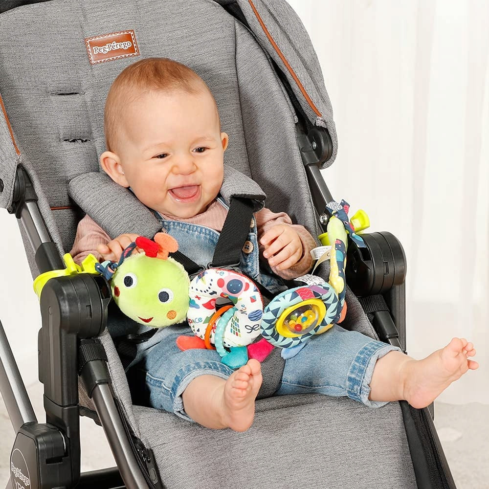 FEHN łańcuch zawieszka do wózka łóżeczka fotelika 53 cm GĄSIENICA – zdjęcie produktu 5