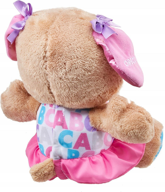 FISHER-PRICE FPP54 siostra szczeniaczka uczniaczka j. włoski różowa interaktywna maskotka dla dzieci 6m+