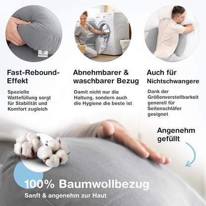 BABYBEFUN compact zwangerschapskussen