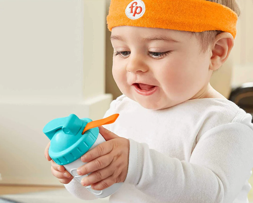 FISHER-PRICE Baby Biceps set gantere, shaker, bandă