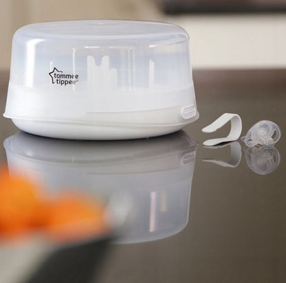 TOMMEE TIPPEE esterilizador de microondas + chupete