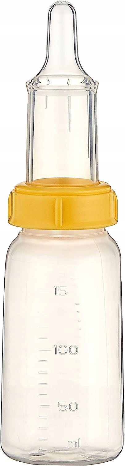 MEDELA SPECIALNEEDS zestaw butelka + smoczki, żółta butelka 150 ml dla niemowląt