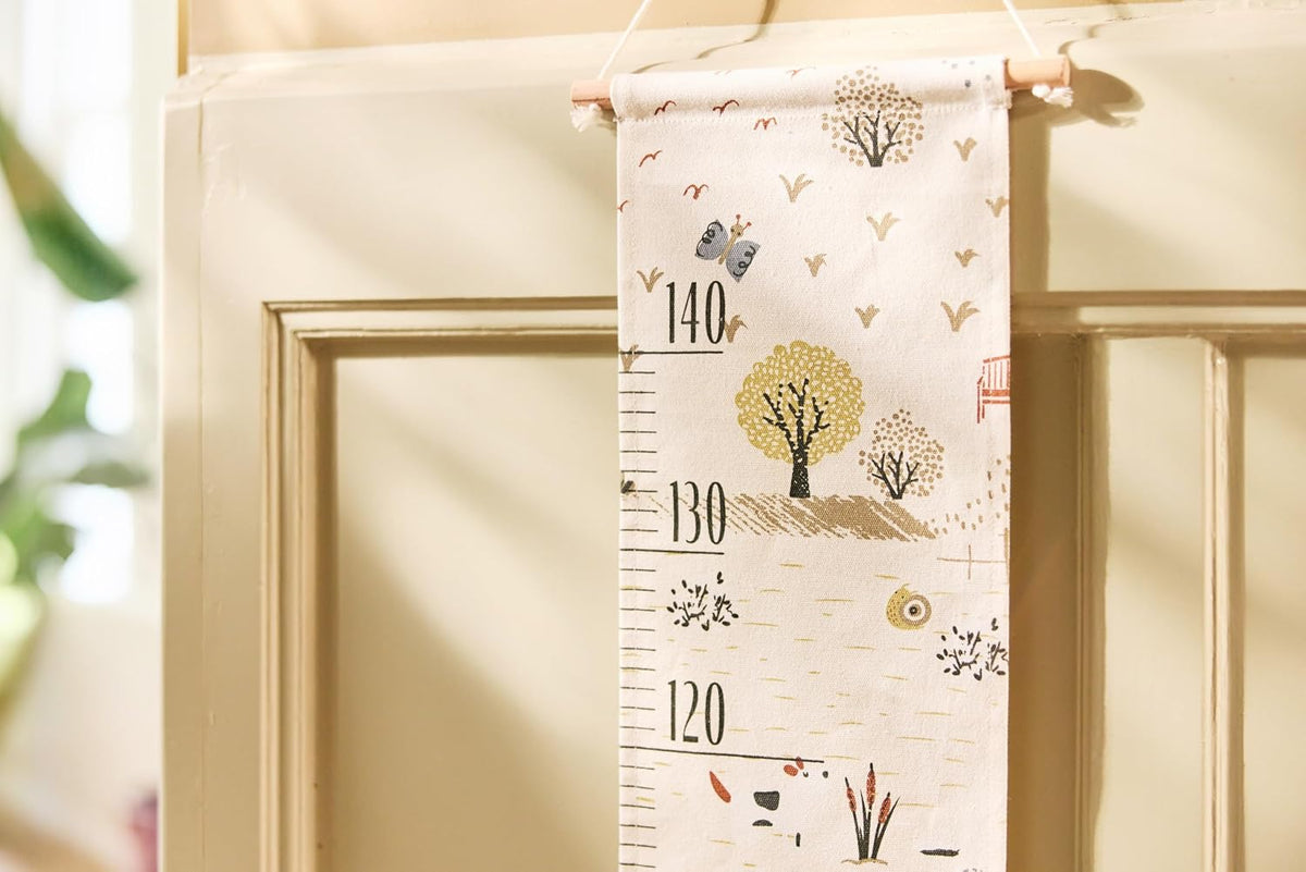 JOLLEIN Tiny Park materiałowa miarka wzrostu 50-140 cm – zdjęcie produktu 4
