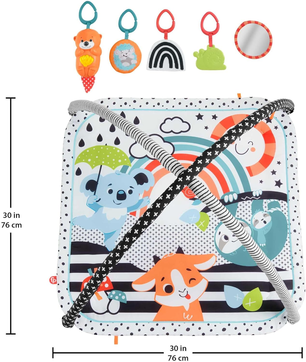 FISHER-PRICE tappeto educativo 3 in 1 + giocattoli