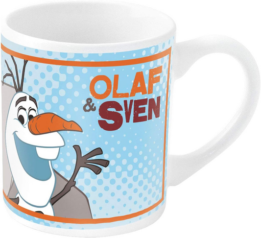STOR La Reine des Neiges Olaf & Sven MUG EN PORCELAINE 200 ml 8 ans+