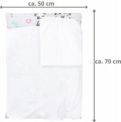 TUPTAM miękki przewijak z pokrowcami x2 75x50 cm – zdjęcie produktu 5