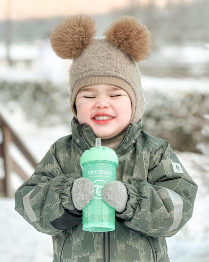 TWISTSHAKE Straw Cup Trinklernbecher mit Strohhalm, 360 ml, 6M+