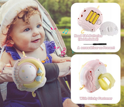 MINI TUDOU καρουζέλ με προβολέα και 150 νανουρίσματα + τηλεχειριστήριο ΑΓΓΛΙΚΑ