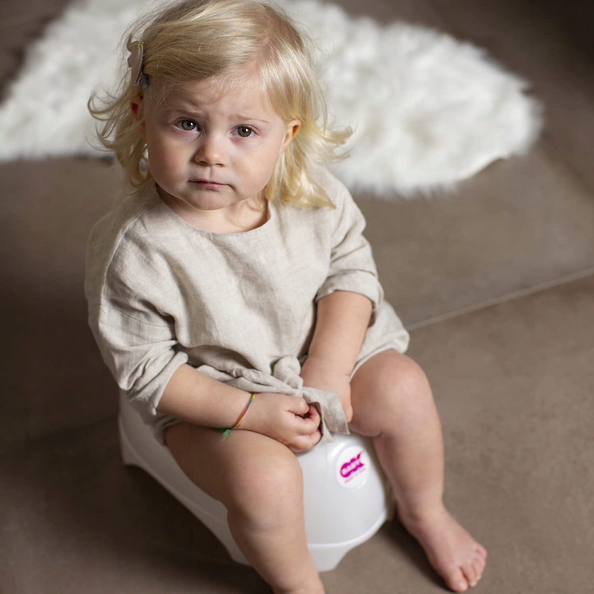 OKBABY nocnik 18 m+ biały – zdjęcie produktu 5
