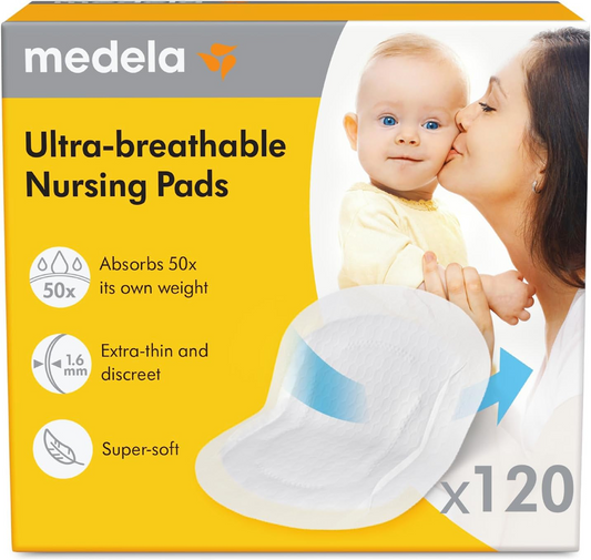 MEDELA Υπερ-λεπτές επιθέματα στήθους 120 τεμ.