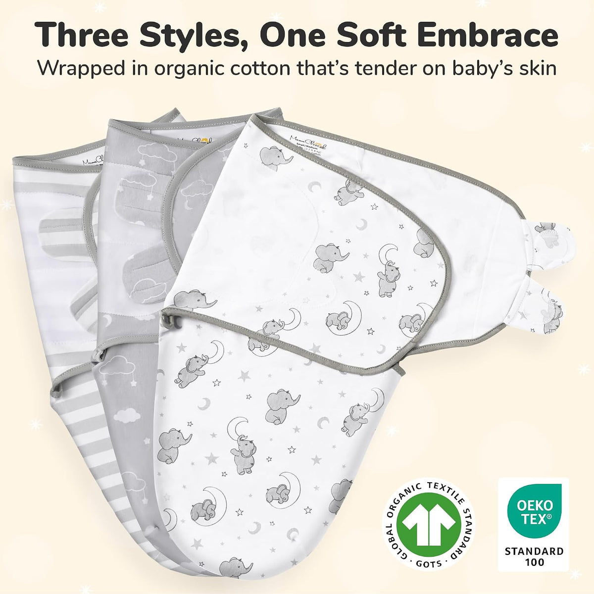 MAMA CHEETAH otulacz x3 0-3msc 1TOG