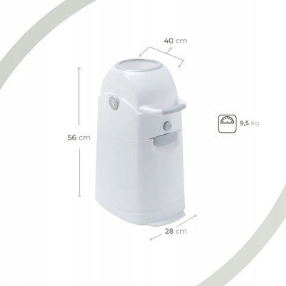 DIAPER CHAMP used diaper bin