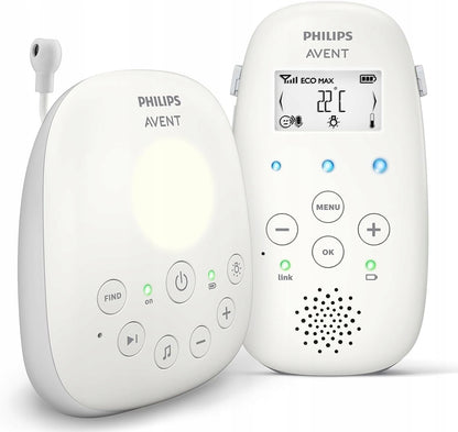 PHILIPS AVENT SCD713/26 DECT Smart ECO audio elektronikus bébiőr