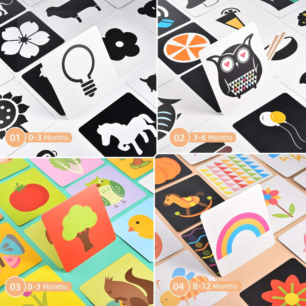 OALYIPcontrast cardsage 0-12 mmulticoloureddimensions 14.5 x 14.5 cmmaterial paperBPA-freeNew conditionDamaged