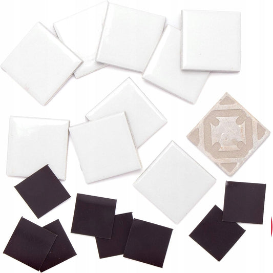 BAKER ROSS ceramiczne magnesy do dekorowania 4,5 x 4,5 cm 10 sztuk