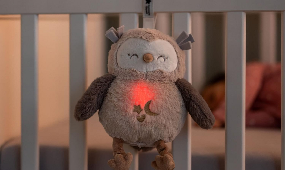 TOMMEE TIPPEE Sowa Ollie Deluxe PRZYTULANKA lampka dźwięki – zdjęcie produktu 4
